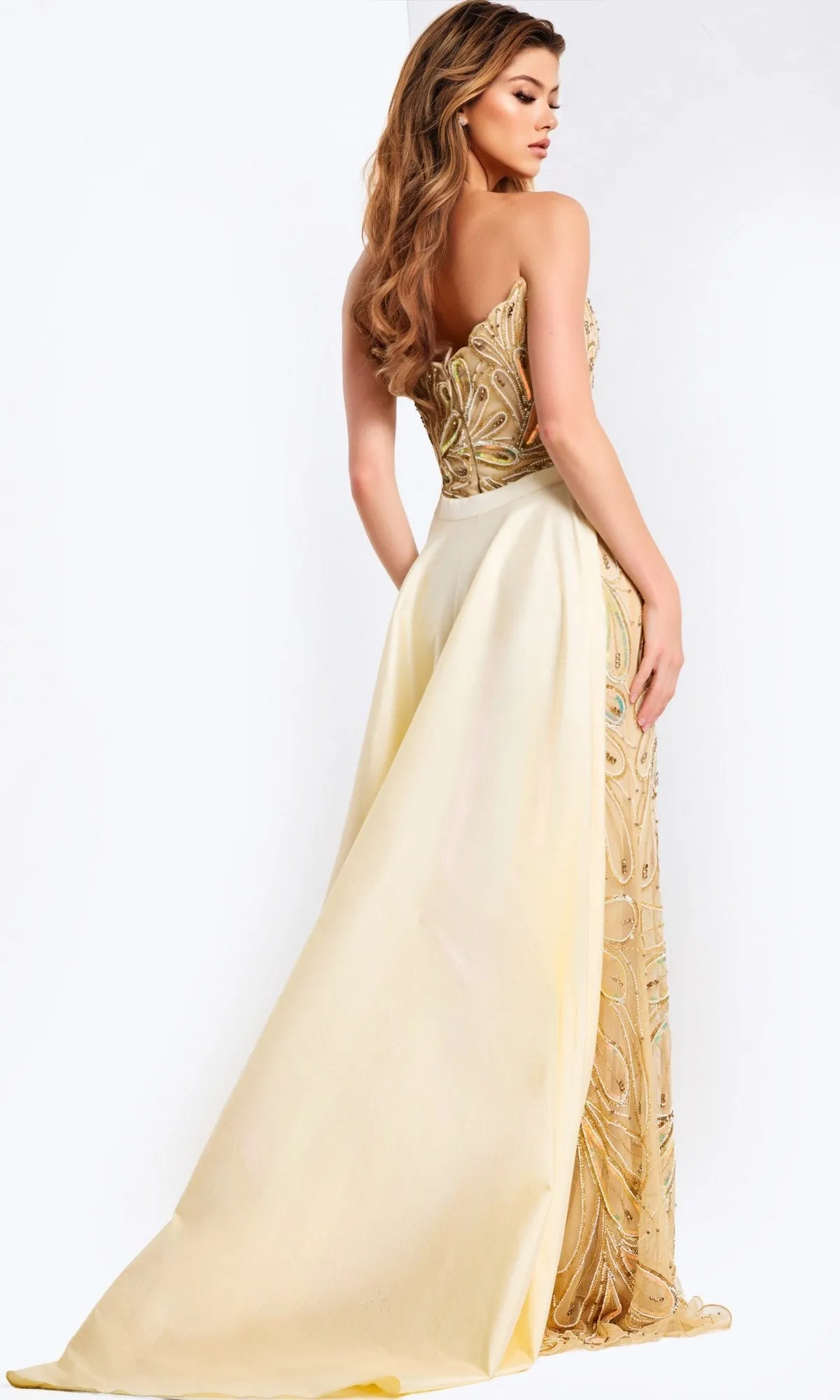 Long Prom Dress: Jovani 49255 sold by PromGirl product image thumbnail 2