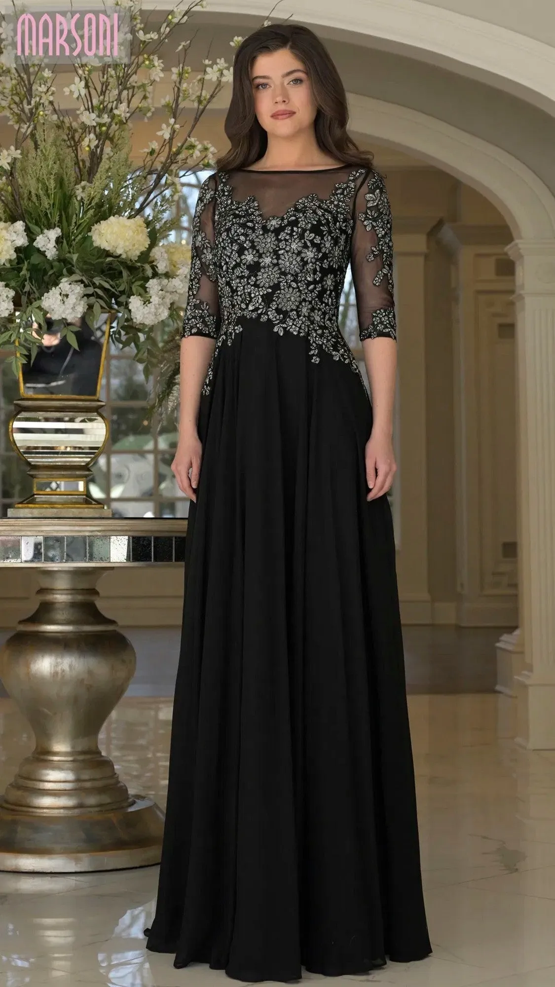Long Formal Dress: Marsoni M157 sold by PromGirl