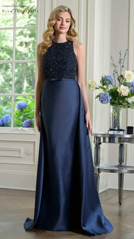 Long Formal Dress: Rina Di Montella RD3404 sold by PromGirl