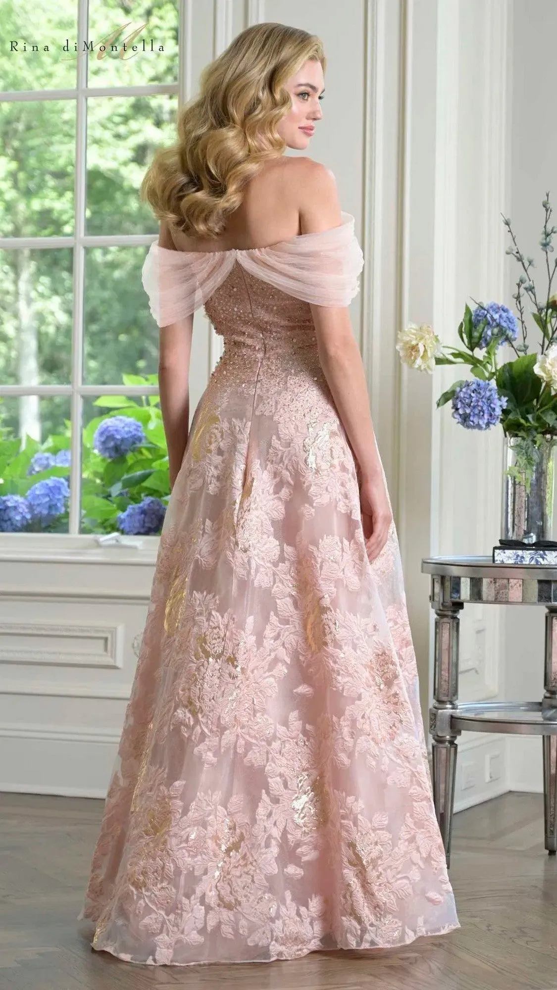Long Formal Dress: Rina Di Montella RD3406 sold by PromGirl product image thumbnail 2