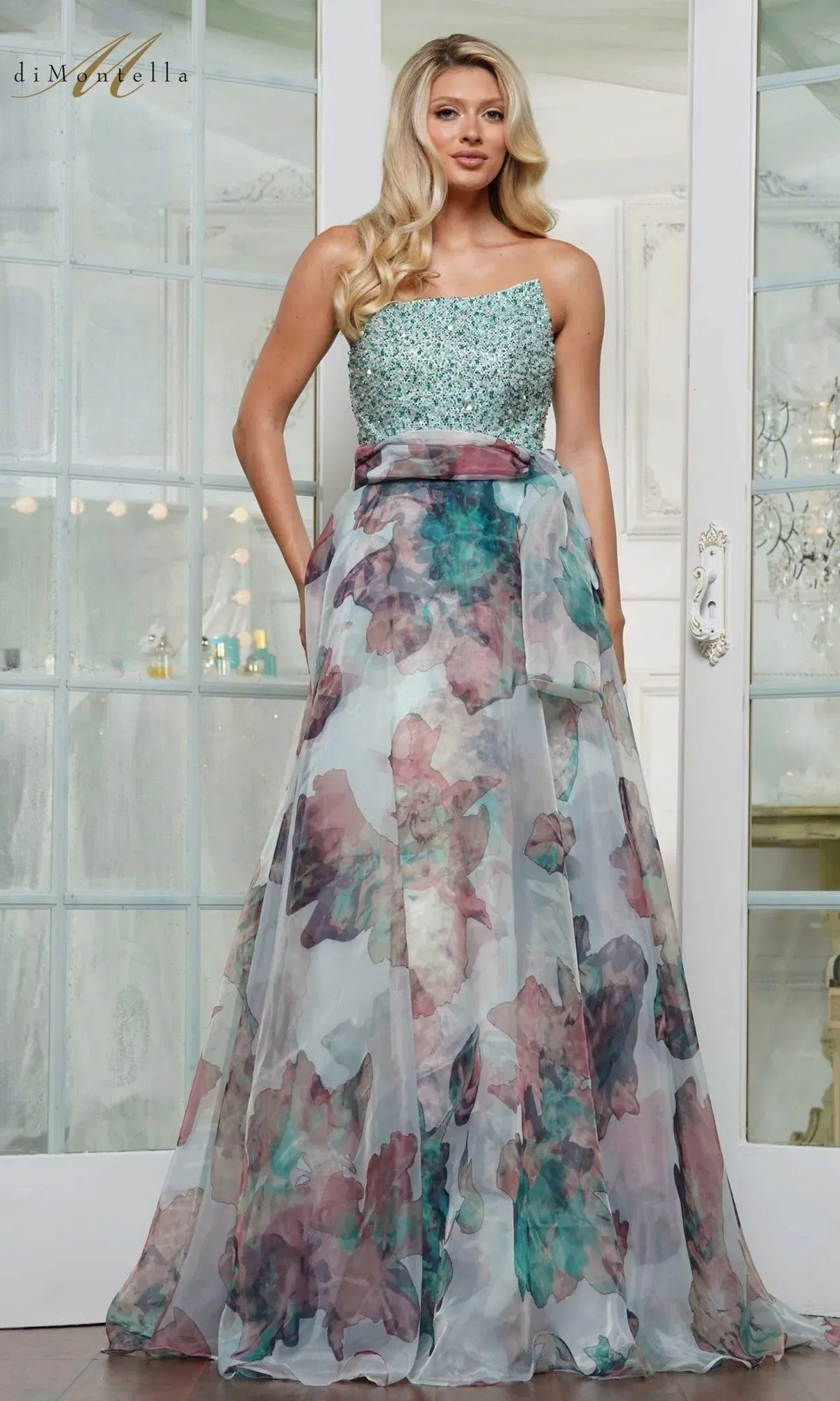 Long Formal Dress: Rina Di Montella RD3213 sold by PromGirl product image thumbnail 4