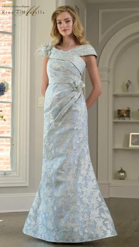 Long Formal Dress: Rina Di Montella RD3428 sold by PromGirl