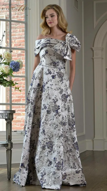 Long Formal Dress: Rina Di Montella RD3425 sold by PromGirl