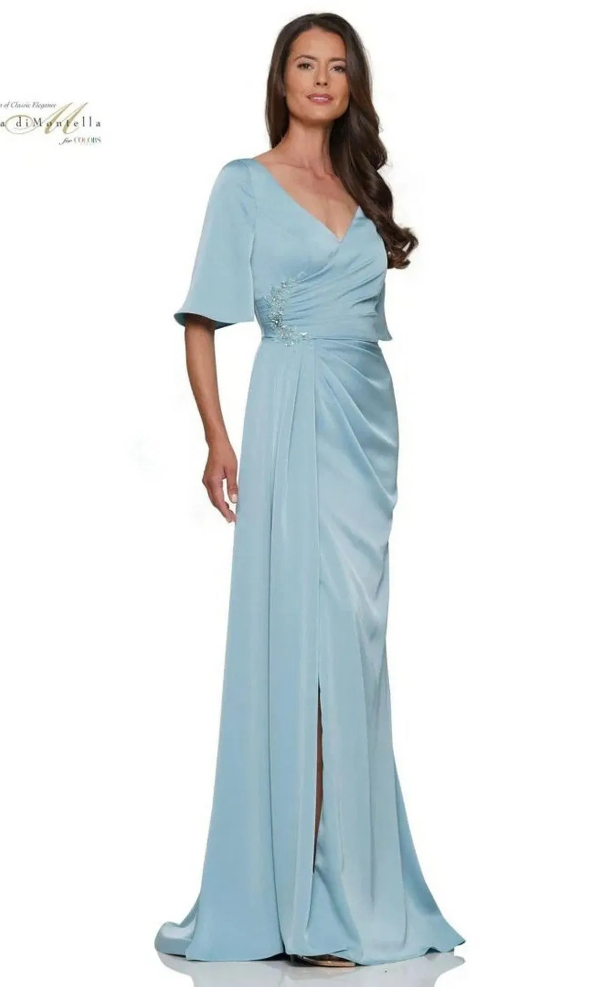 Long Formal Dress: Rina Di Montella RD2974 sold by PromGirl product image thumbnail 3