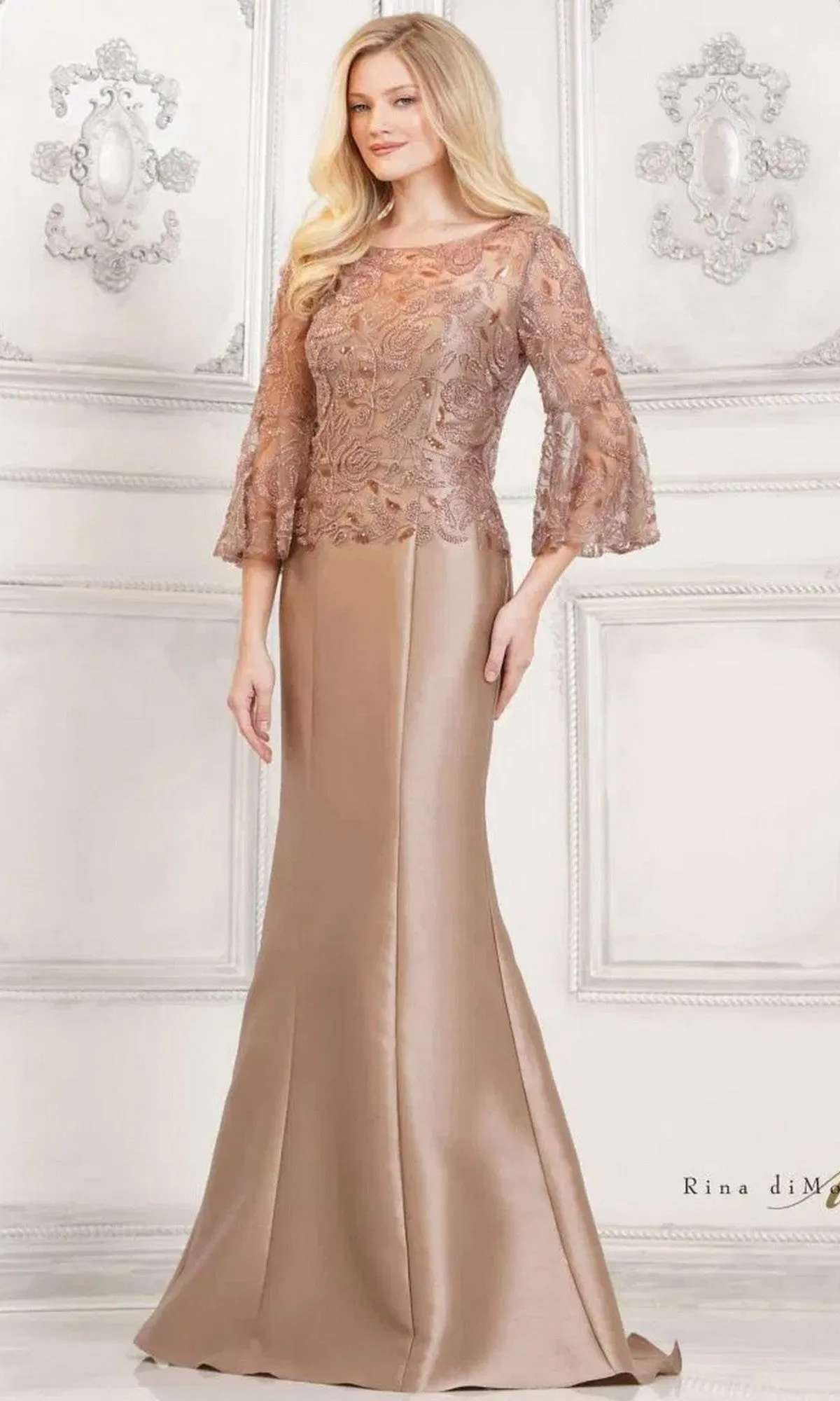 Long Formal Dress: Rina Di Montella RD2939 sold by PromGirl