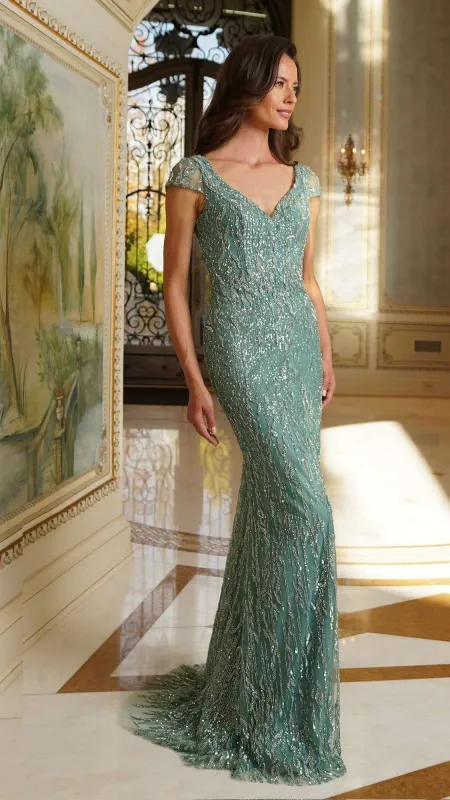 Long Formal Dress: Rina Di Montella RD2978 sold by PromGirl