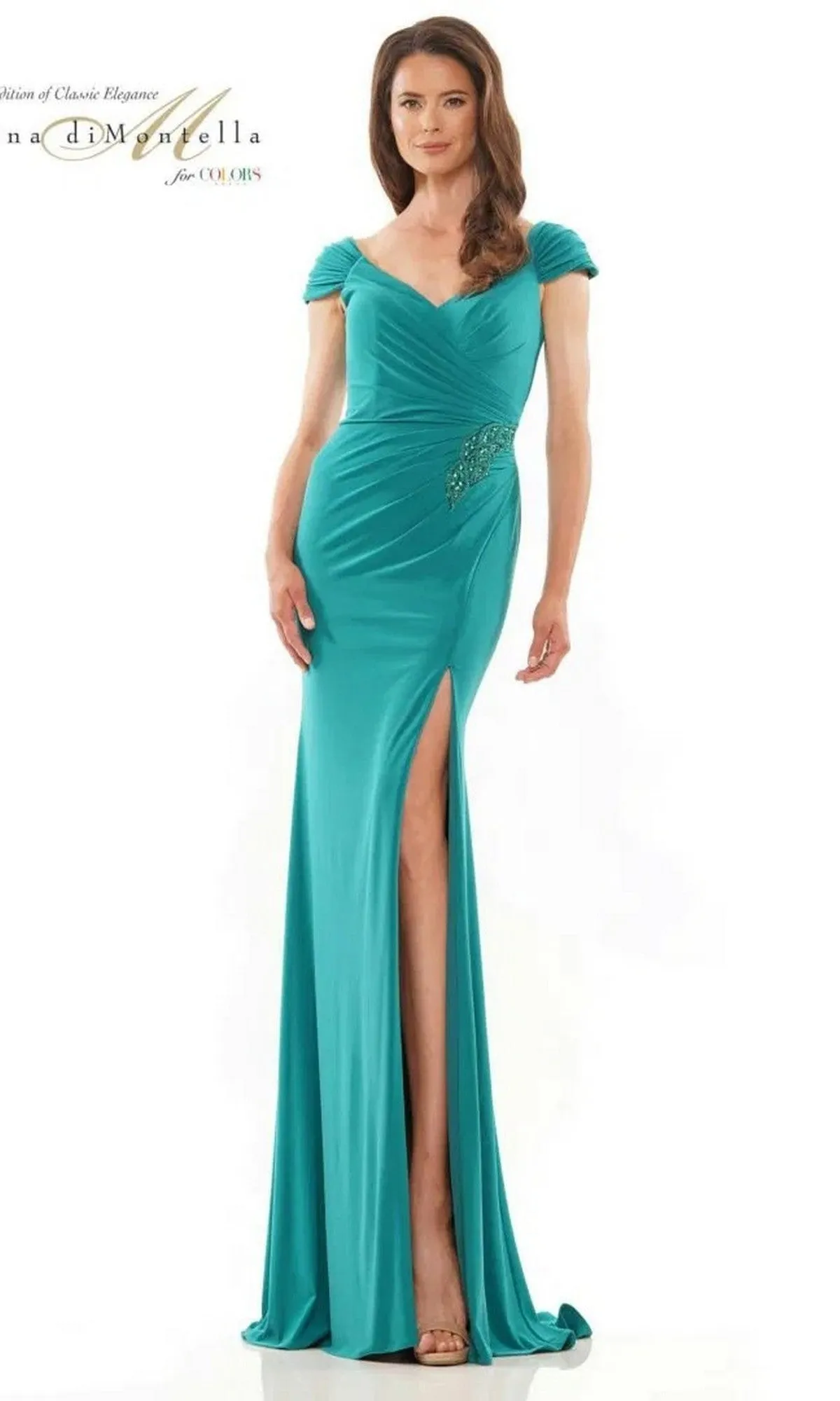 Long Formal Dress: Rina Di Montella RD2824 sold by PromGirl product image thumbnail 3