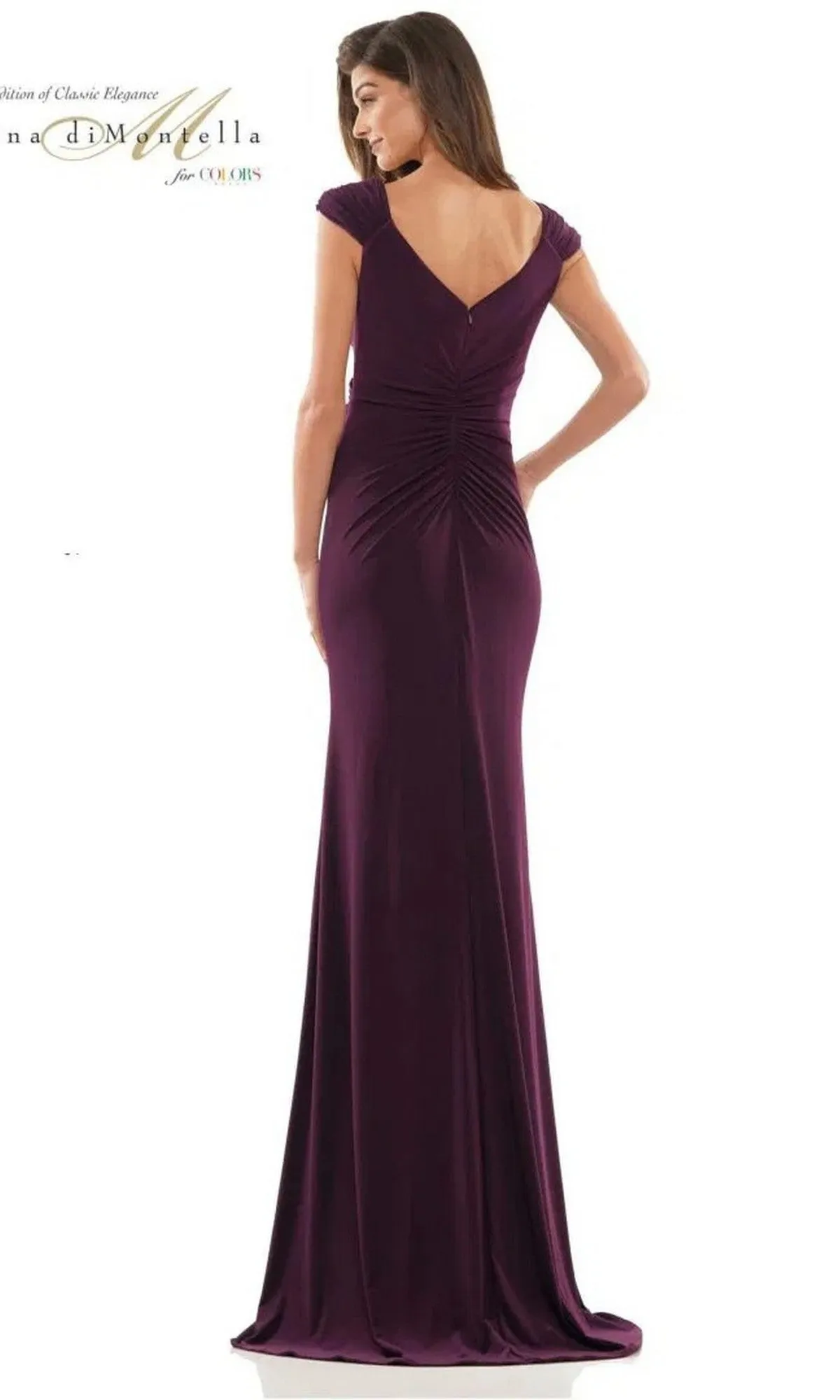 Long Formal Dress: Rina Di Montella RD2824 sold by PromGirl product image thumbnail 2