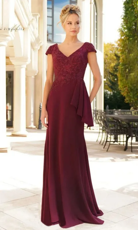 Long Formal Dress: Rina Di Montella RD2960 sold by PromGirl