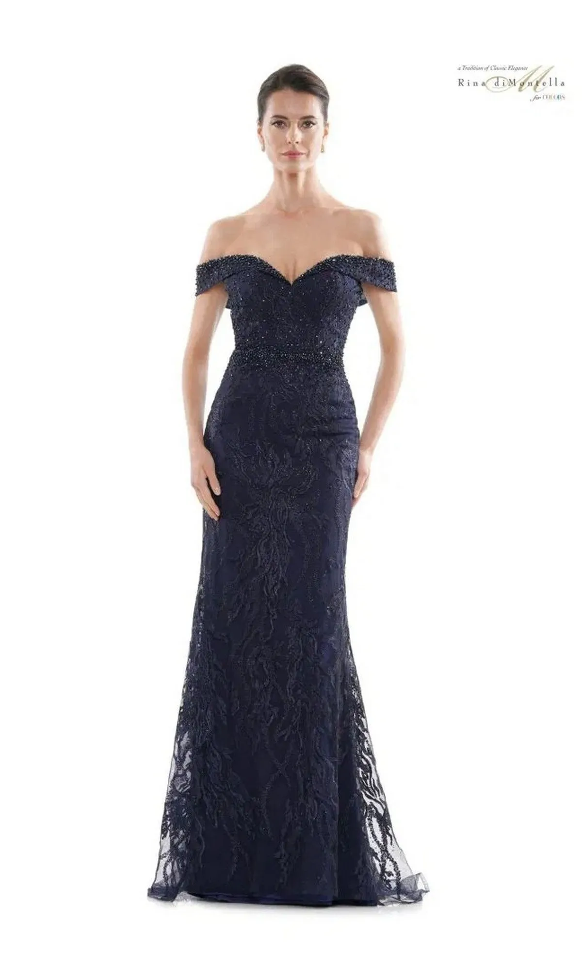 Long Formal Dress: Rina Di Montella RD2713 sold by PromGirl product image thumbnail 4