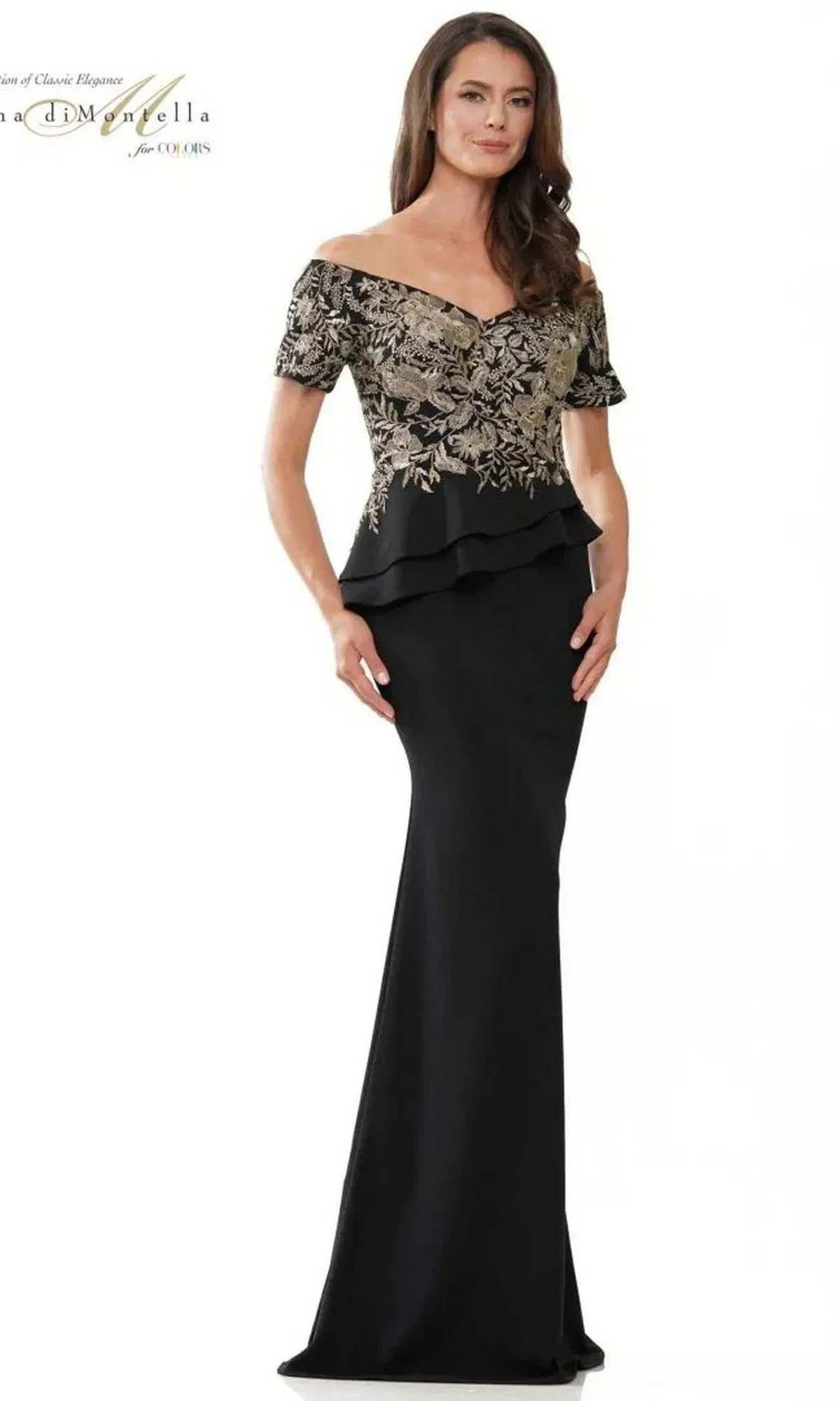 Long Formal Dress: Rina Di Montella RD2918 sold by PromGirl