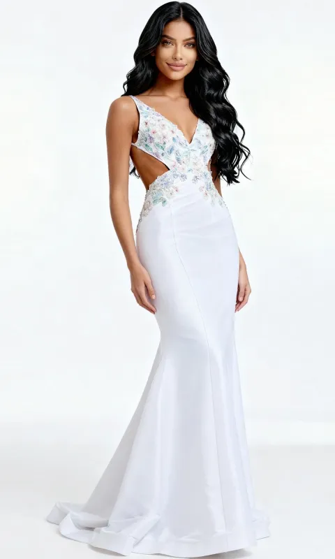 Long Prom Dress: Jovani 48176 sold by PromGirl