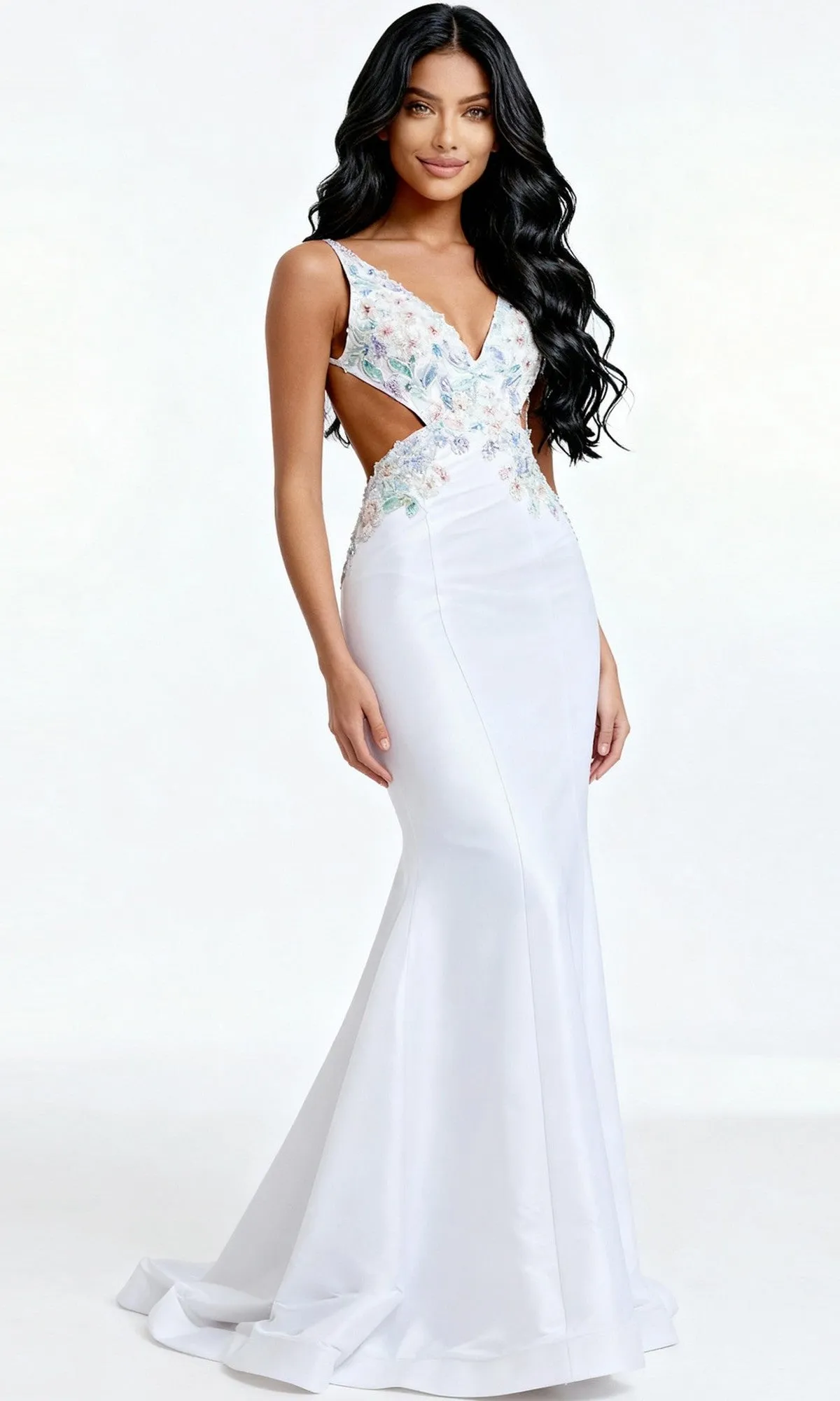 Long Prom Dress: Jovani 48176 sold by PromGirl