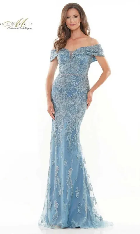 Long Formal Dress: Rina Di Montella RD2737 sold by PromGirl