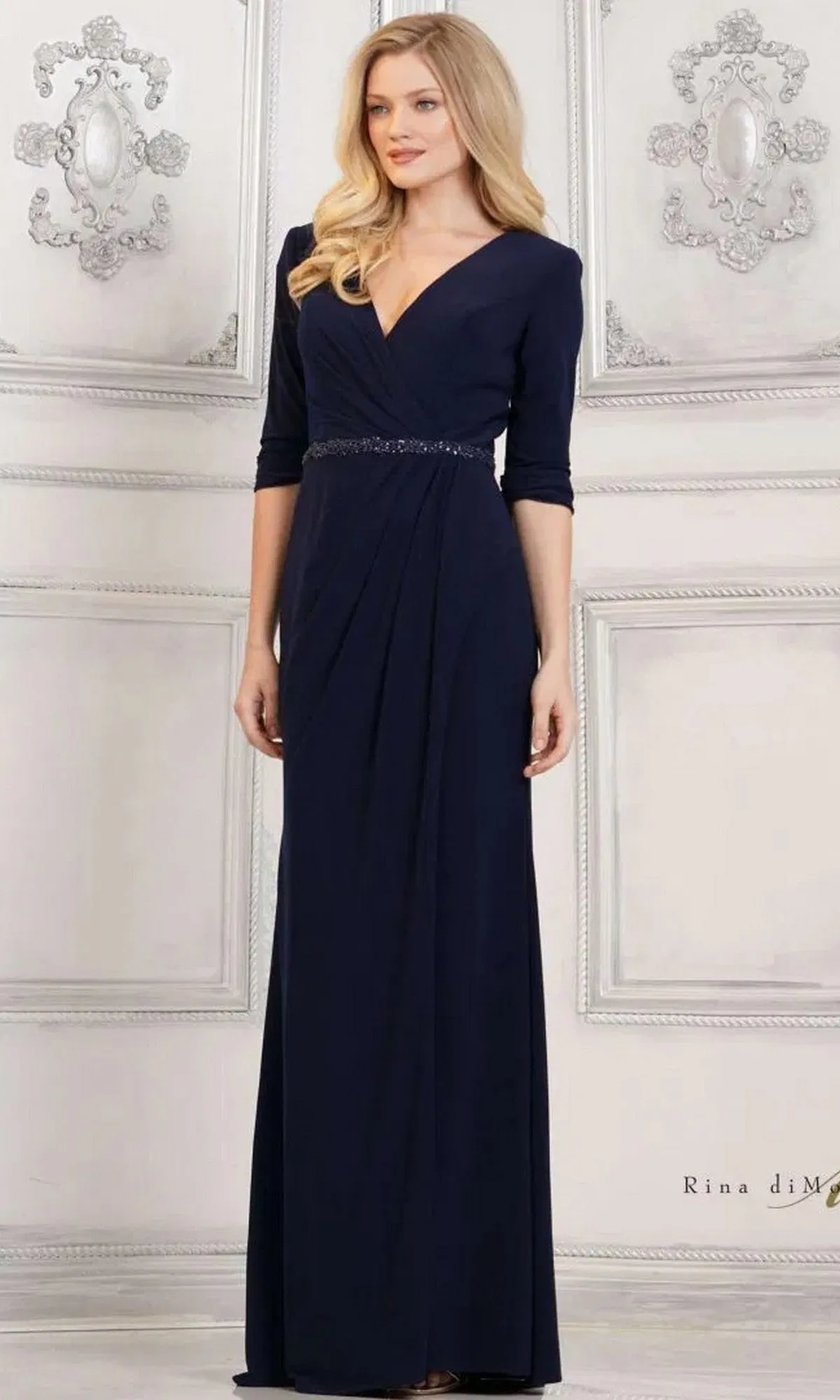 Long Formal Dress: Rina Di Montella RD3109 sold by PromGirl product image thumbnail 5