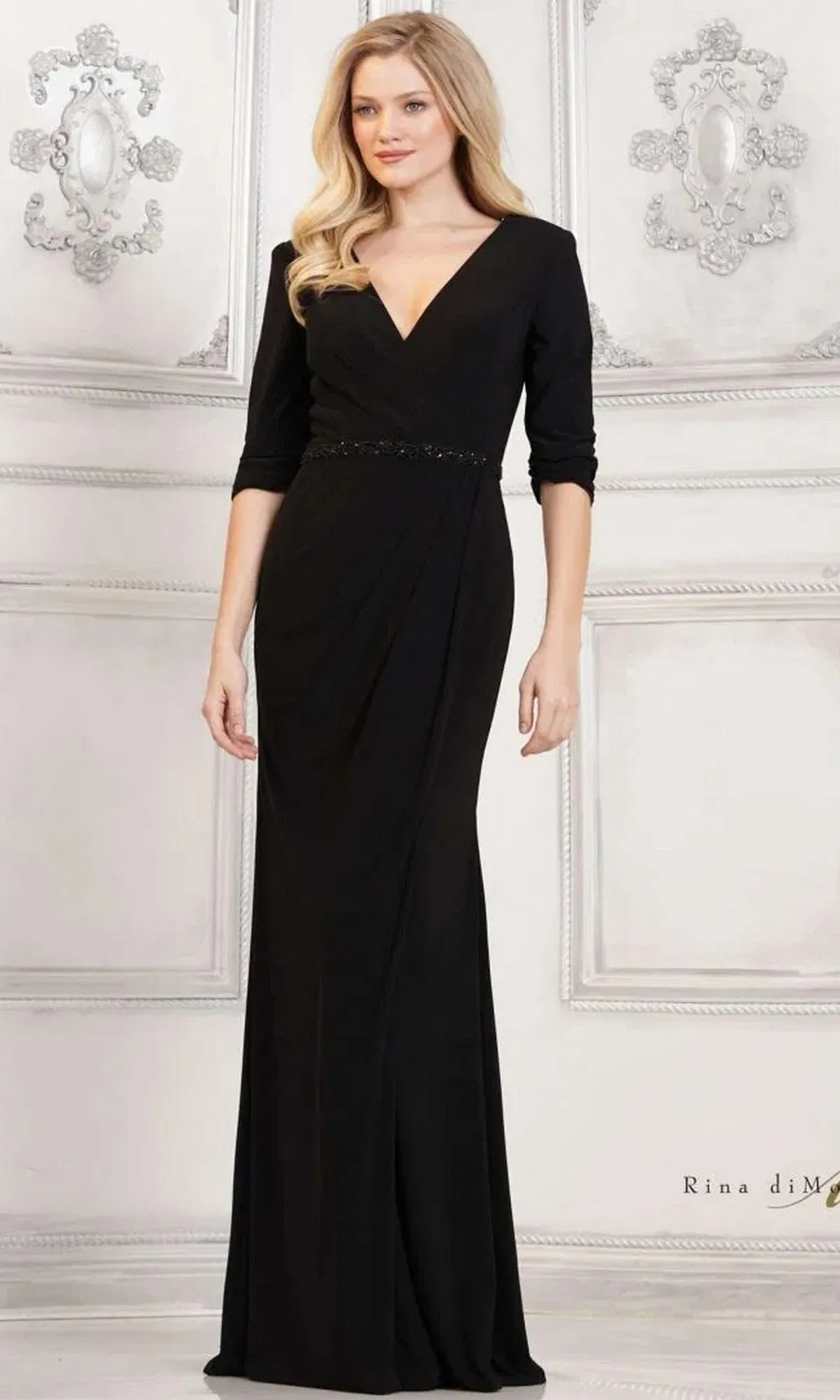 Long Formal Dress: Rina Di Montella RD3109 sold by PromGirl product image thumbnail 3