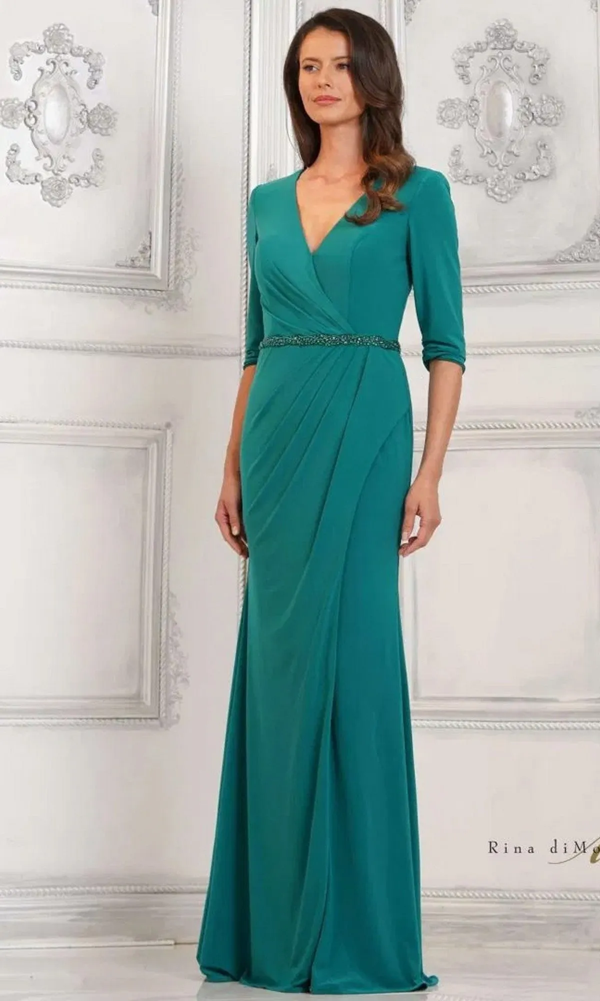 Long Formal Dress: Rina Di Montella RD3109 sold by PromGirl product image thumbnail 4
