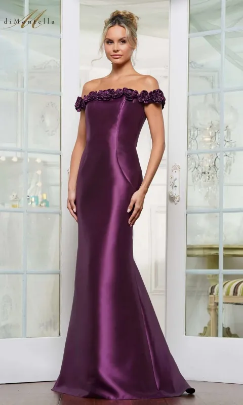 Long Formal Dress: Rina Di Montella RD3205 sold by PromGirl