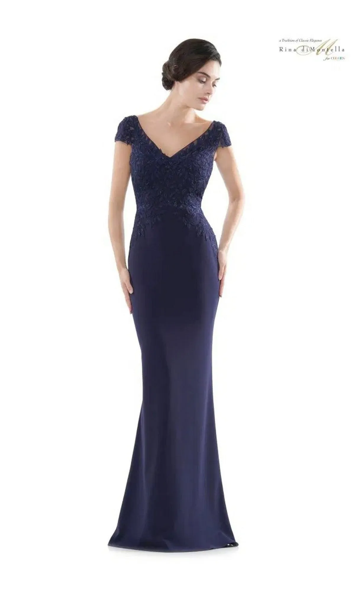 Long Formal Dress: Rina Di Montella RD2718 sold by PromGirl product image thumbnail 4