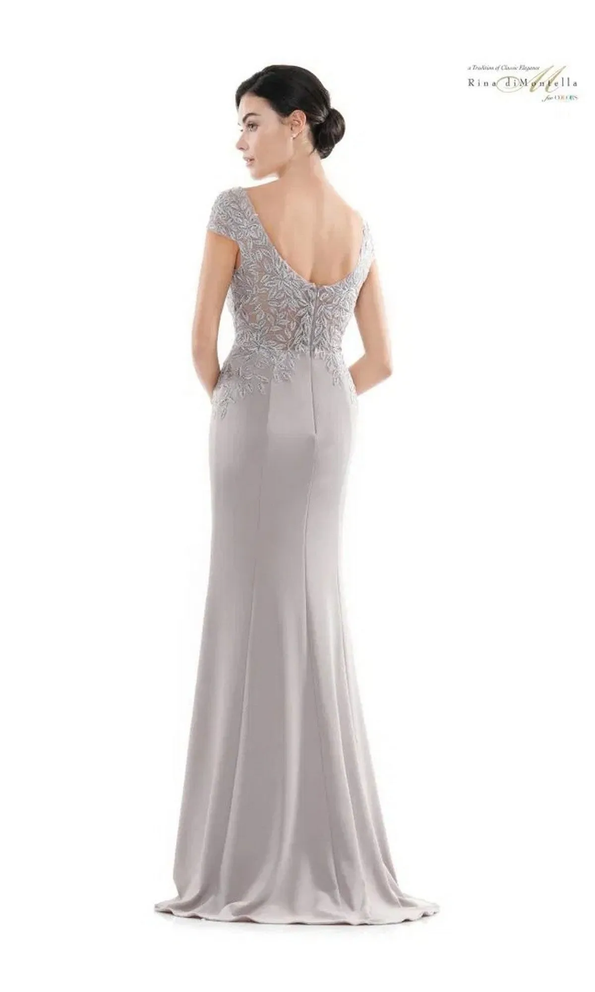 Long Formal Dress: Rina Di Montella RD2718 sold by PromGirl product image thumbnail 2