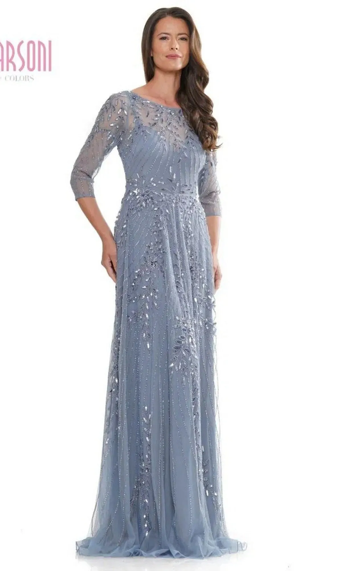 Long Formal Dress: Marsoni MV1283 sold by PromGirl product image thumbnail 4