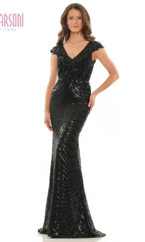 Long Formal Dress: Marsoni M315 made by PromGirl