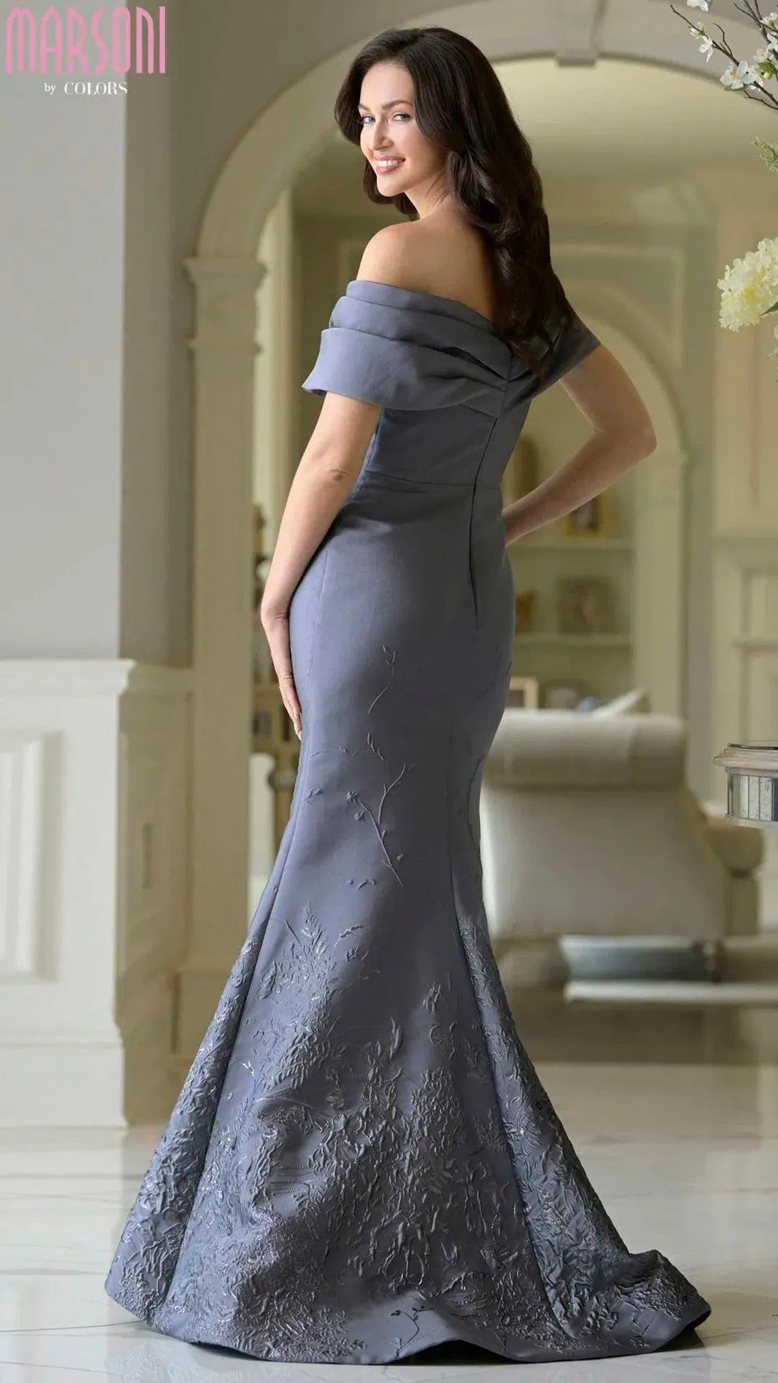 Long Formal Dress: Marsoni MV1378 sold by PromGirl product image thumbnail 2