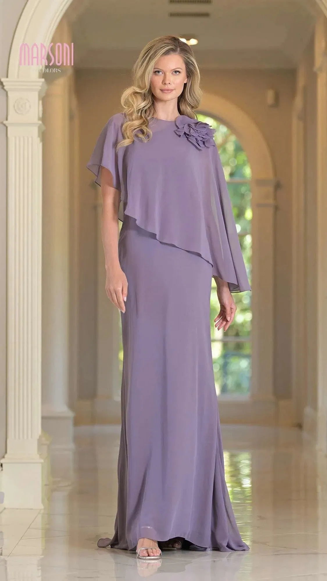 Long Formal Dress: Marsoni MV1347 sold by PromGirl product image thumbnail 5