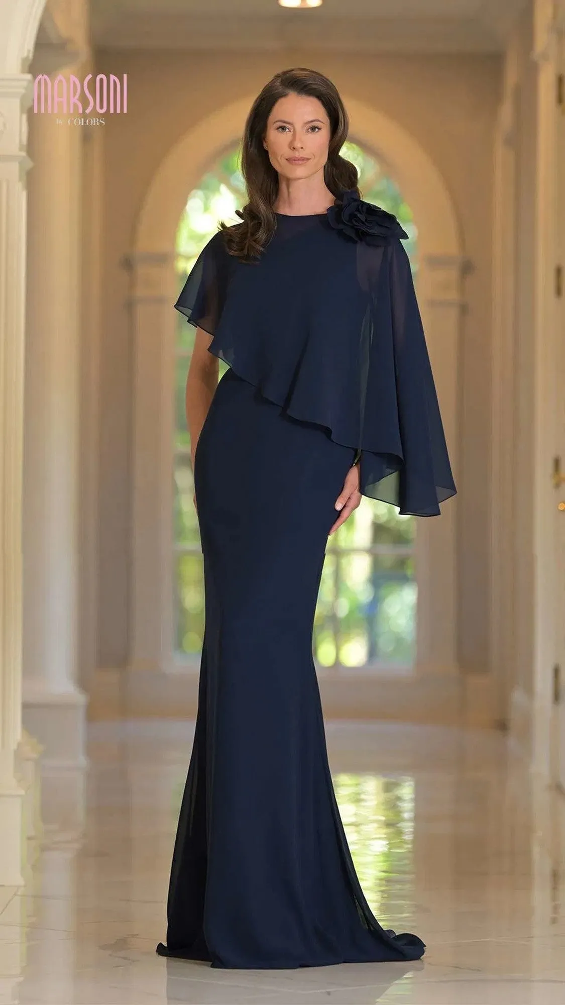 Long Formal Dress: Marsoni MV1347 sold by PromGirl product image thumbnail 3