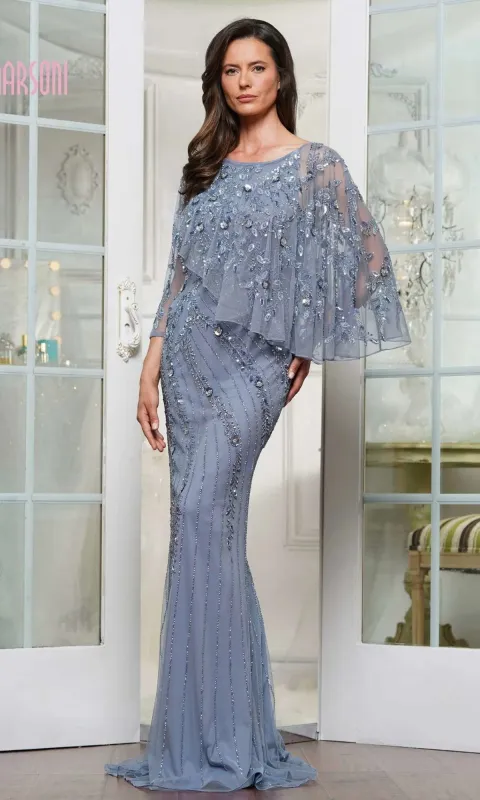 Long Formal Dress: Marsoni MV1343 made by PromGirl