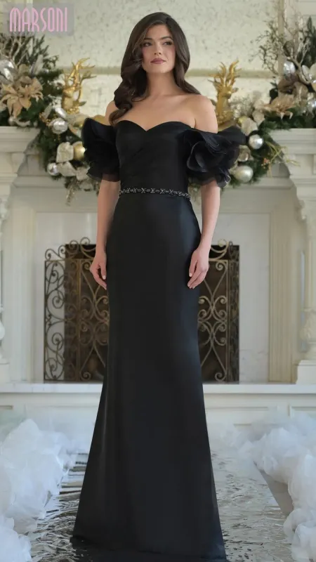 Long Formal Dress: Marsoni MV1353 made by PromGirl