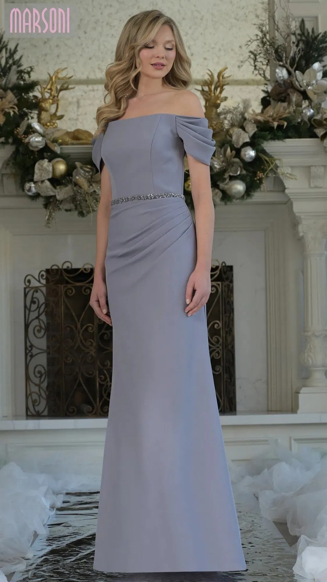 Long Formal Dress: Marsoni MV1352 sold by PromGirl