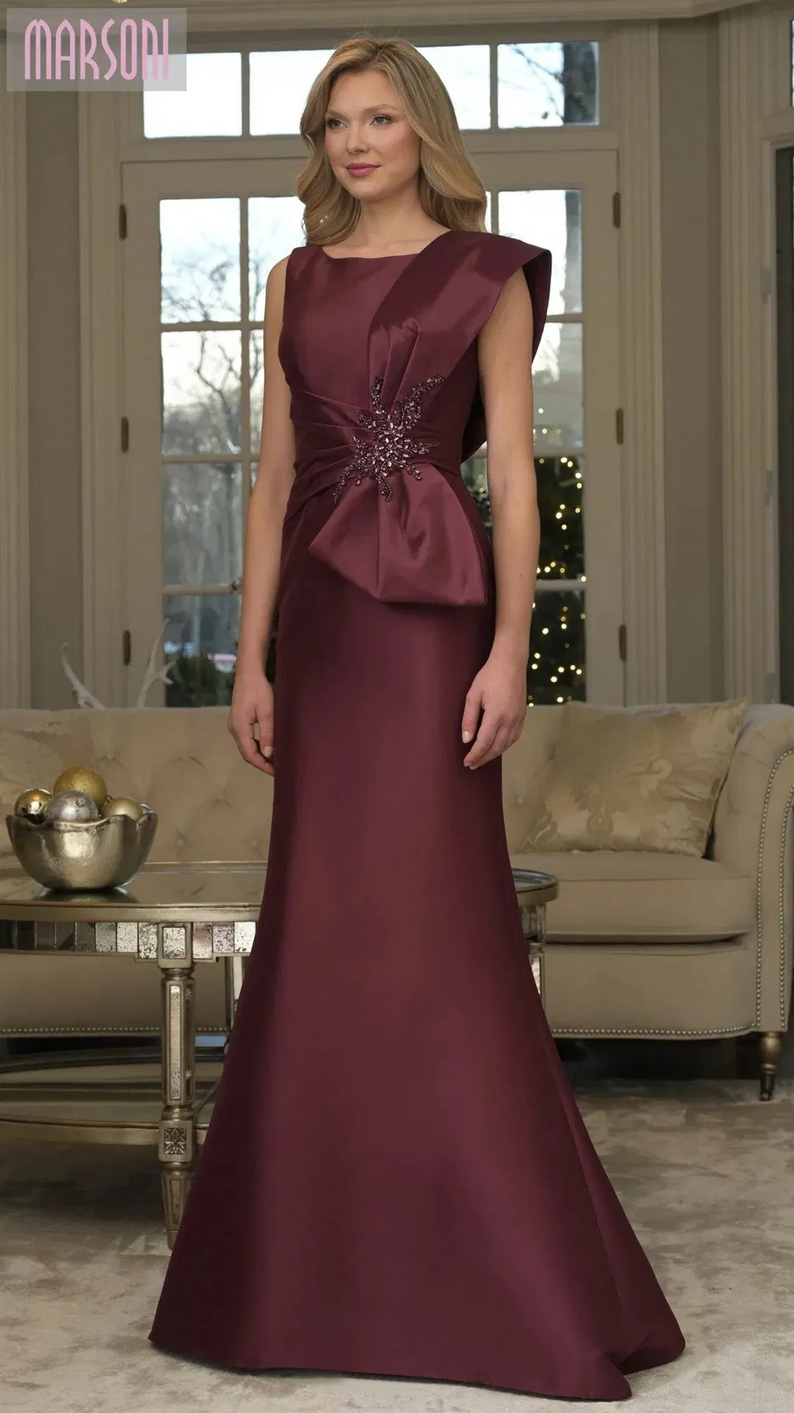 Long Formal Dress: Marsoni MV1359 sold by PromGirl product image thumbnail 3