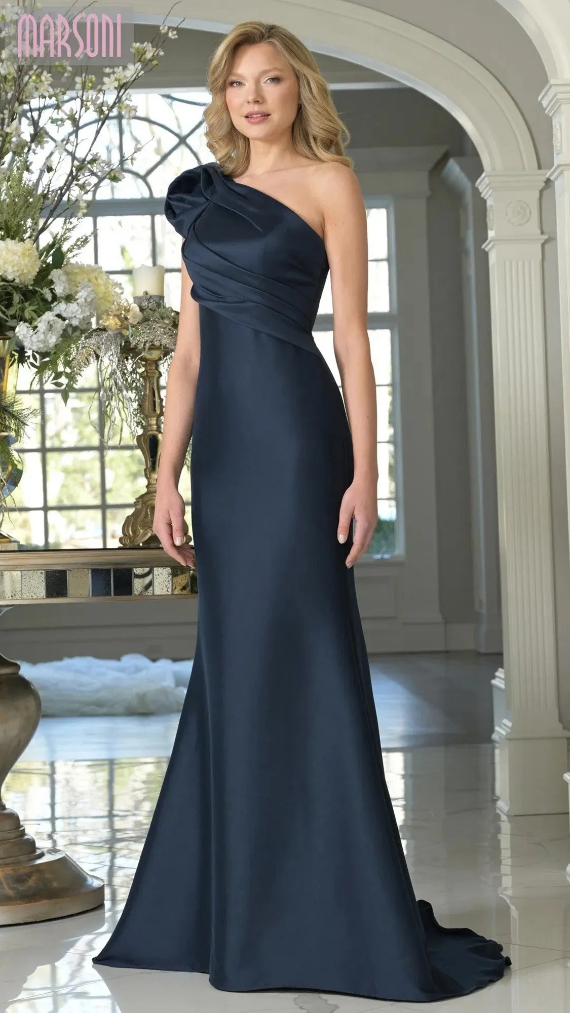 Long Formal Dress: Marsoni MV1358 sold by PromGirl product image thumbnail 3