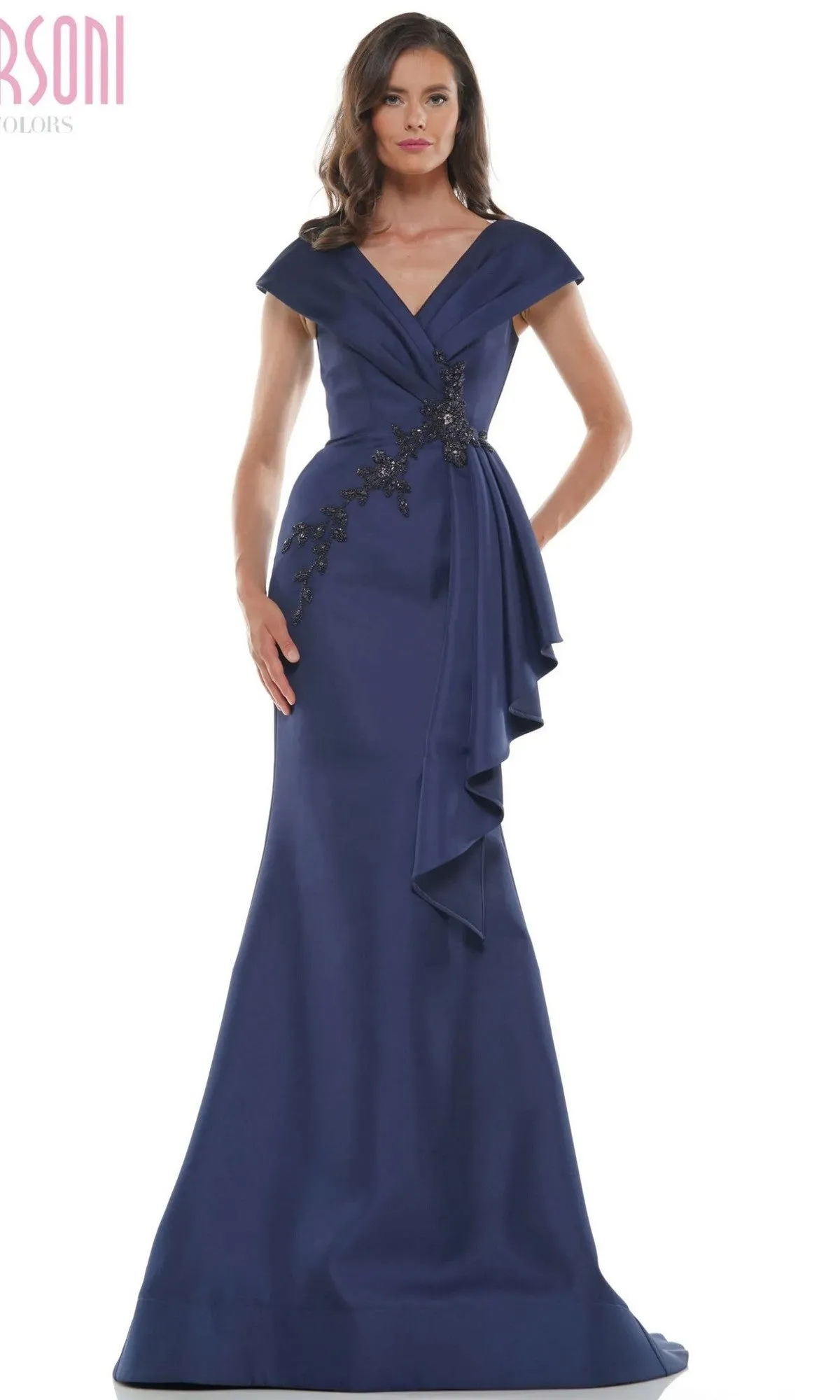 Long Formal Dress: Marsoni MV1086 sold by PromGirl product image thumbnail 4