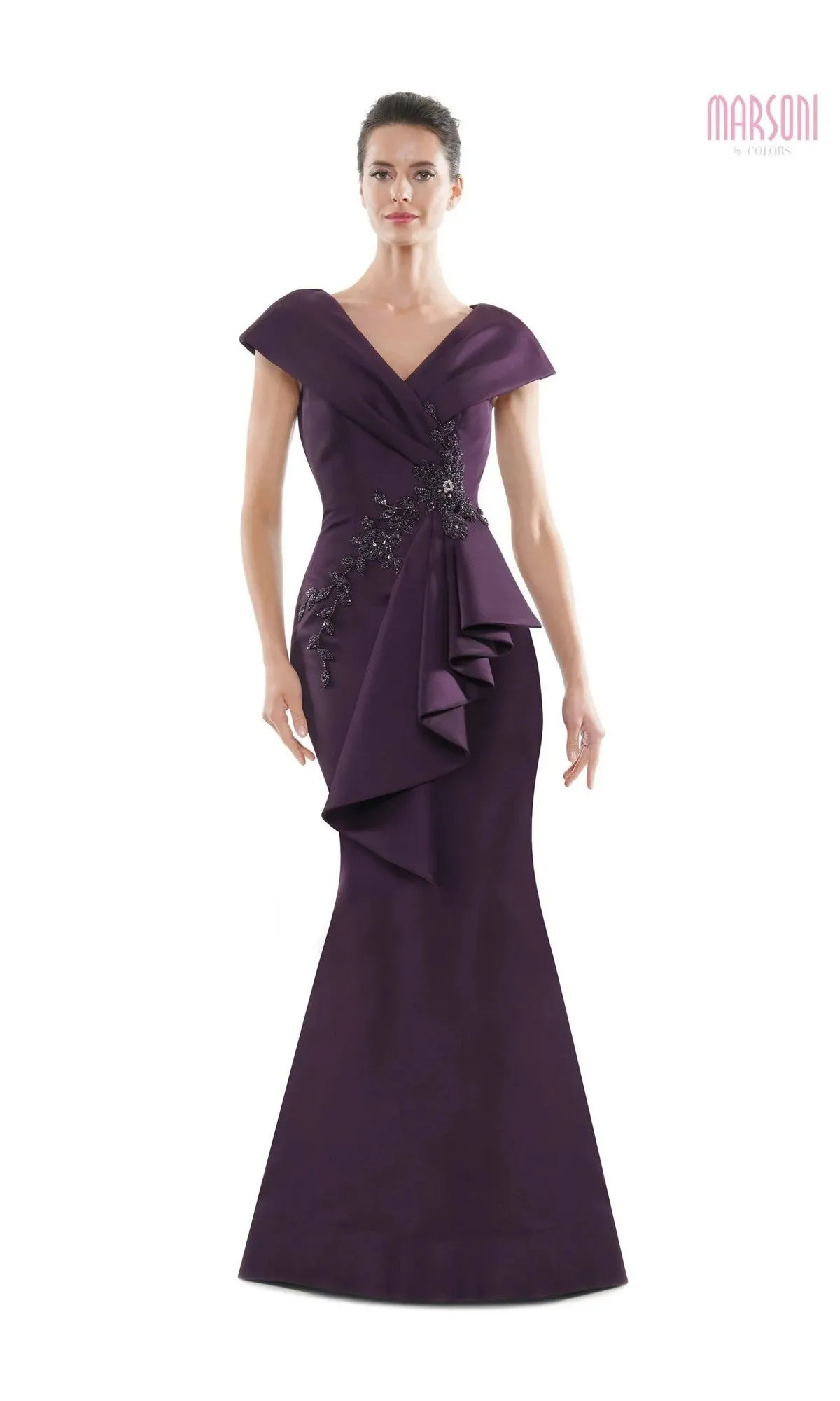 Long Formal Dress: Marsoni MV1086 sold by PromGirl product image thumbnail 3