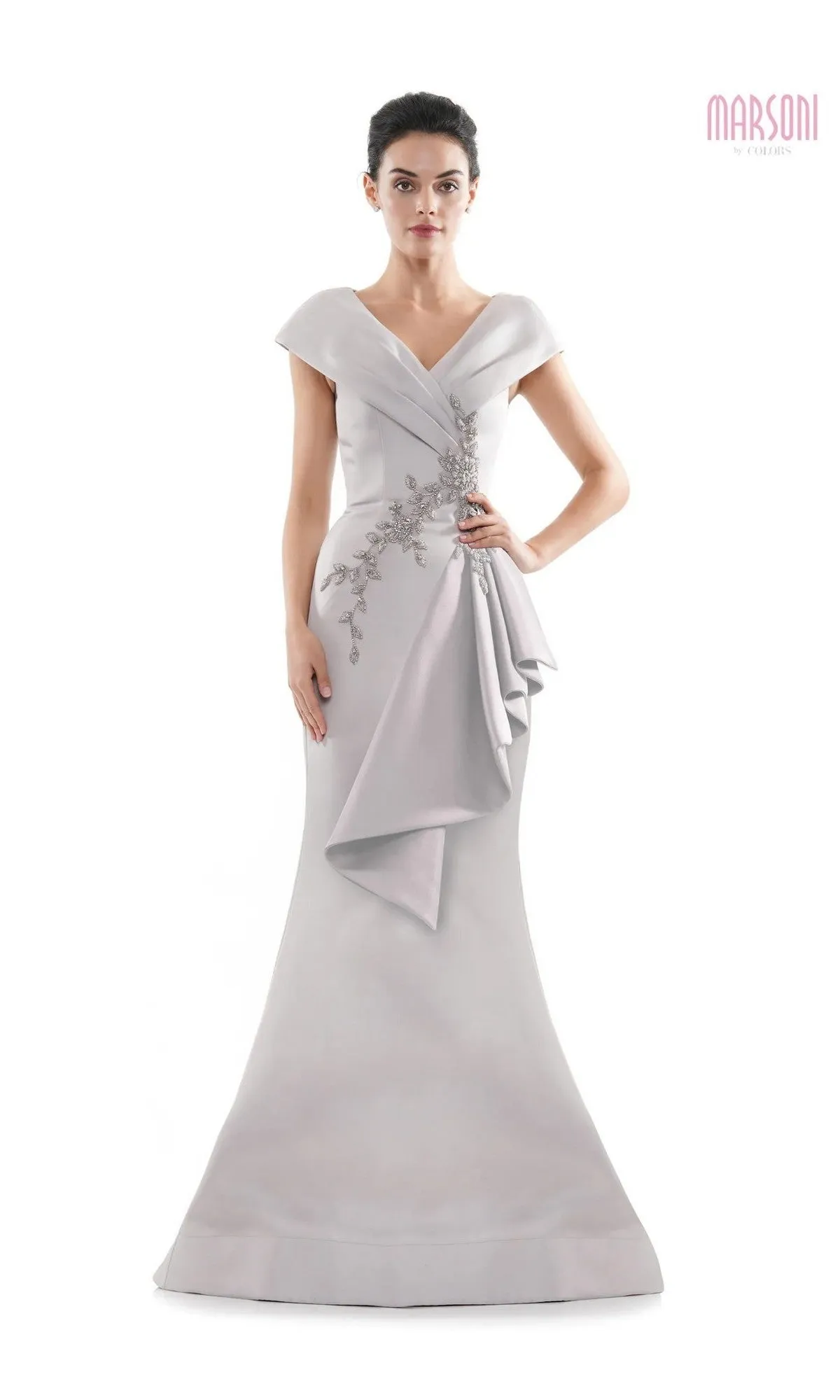 Long Formal Dress: Marsoni MV1086 sold by PromGirl product image thumbnail 5