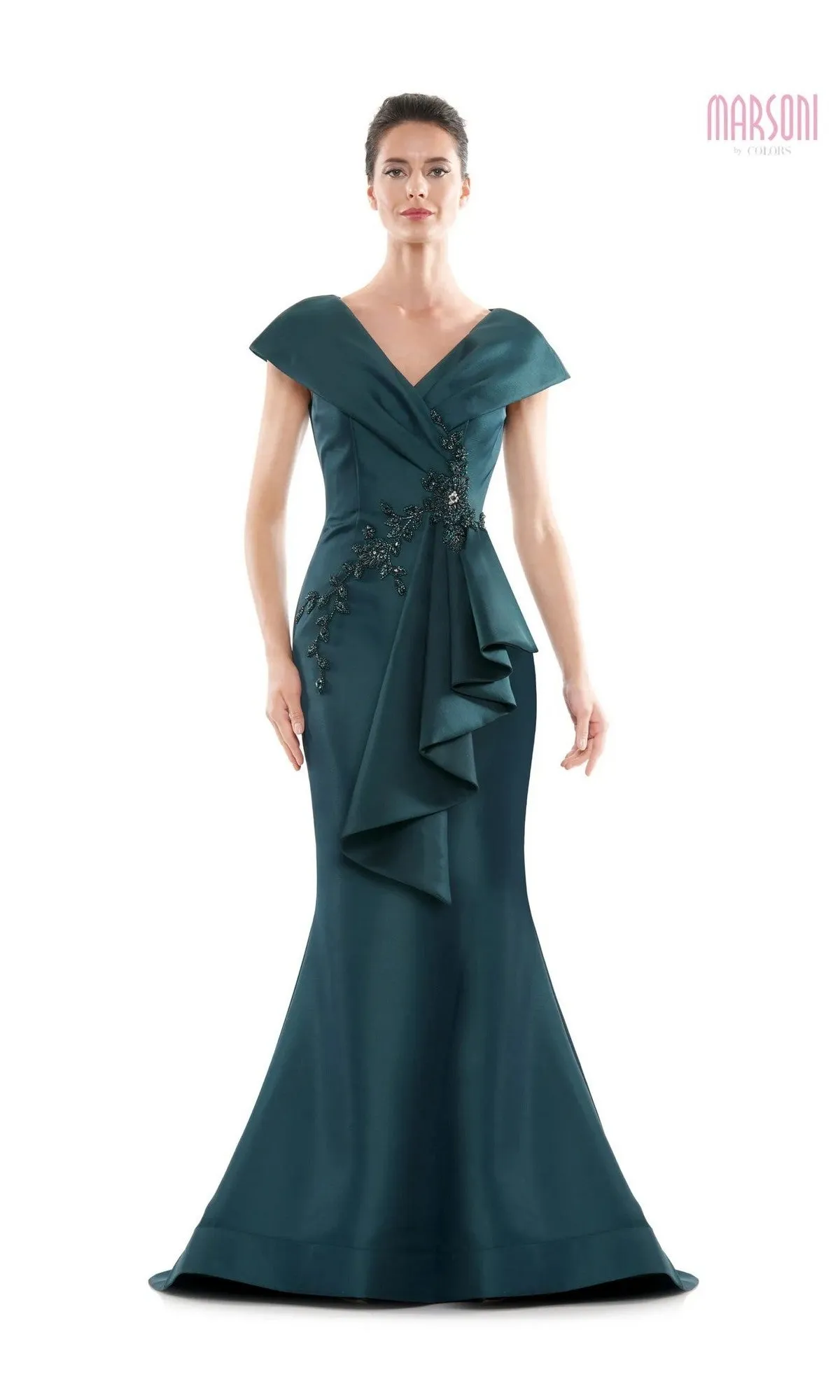 Long Formal Dress: Marsoni MV1086 sold by PromGirl