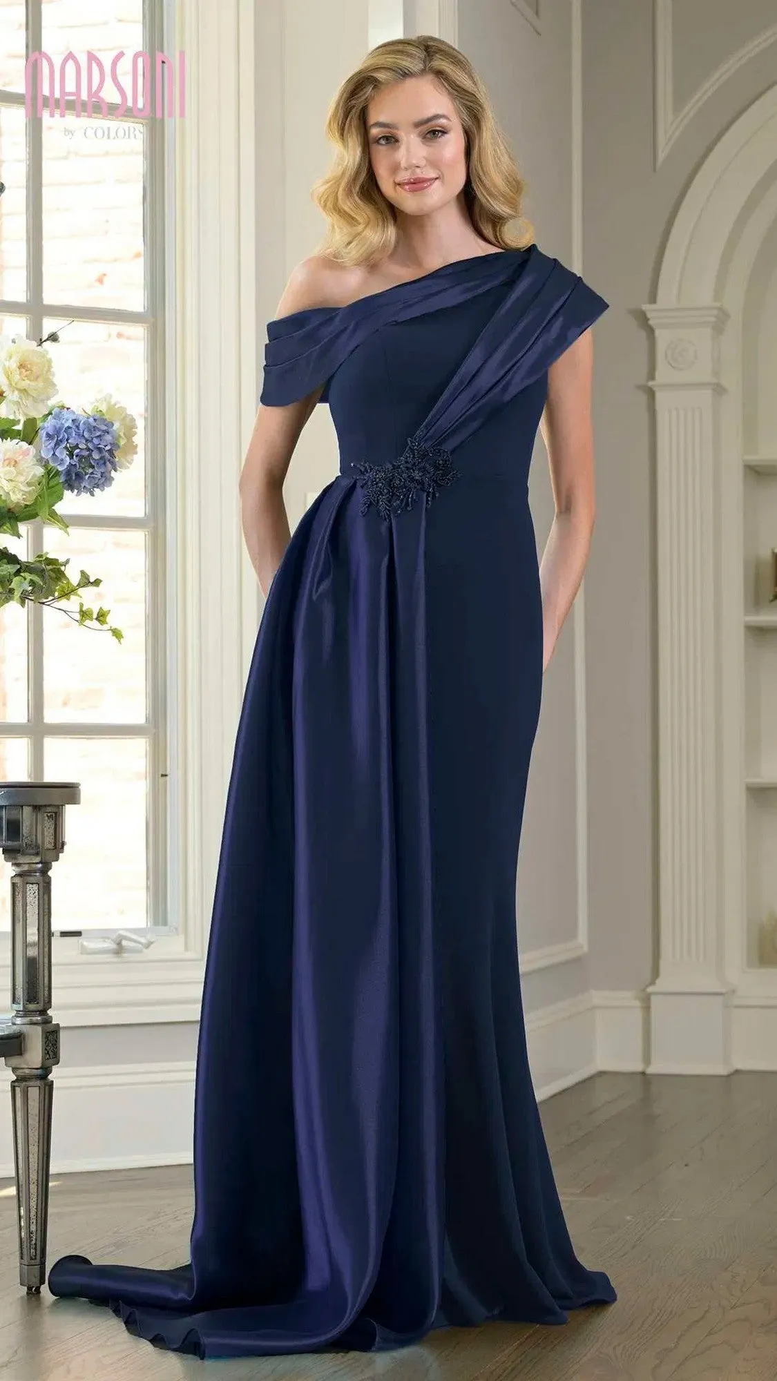 Long Formal Dress: Marsoni M346 sold by PromGirl product image thumbnail 3