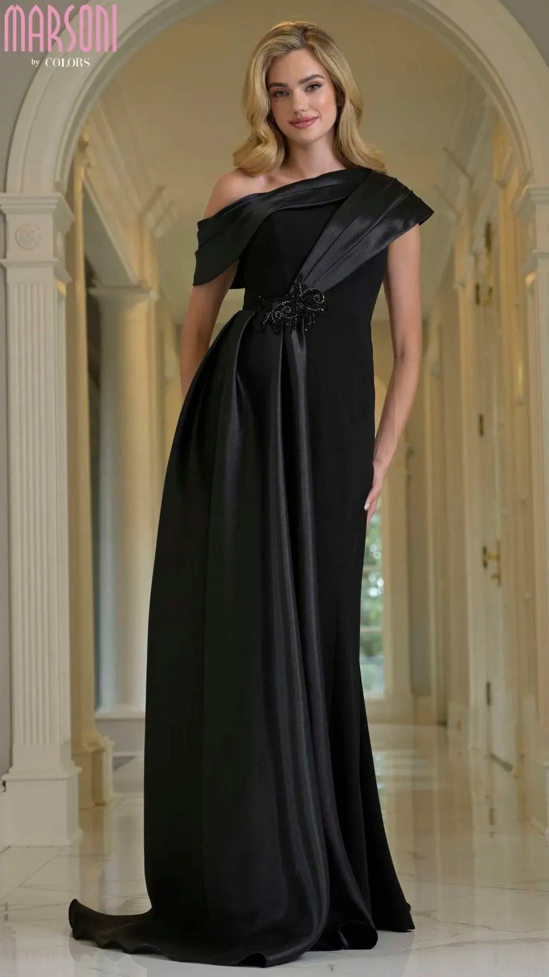 Long Formal Dress: Marsoni M346 sold by PromGirl product image thumbnail 4