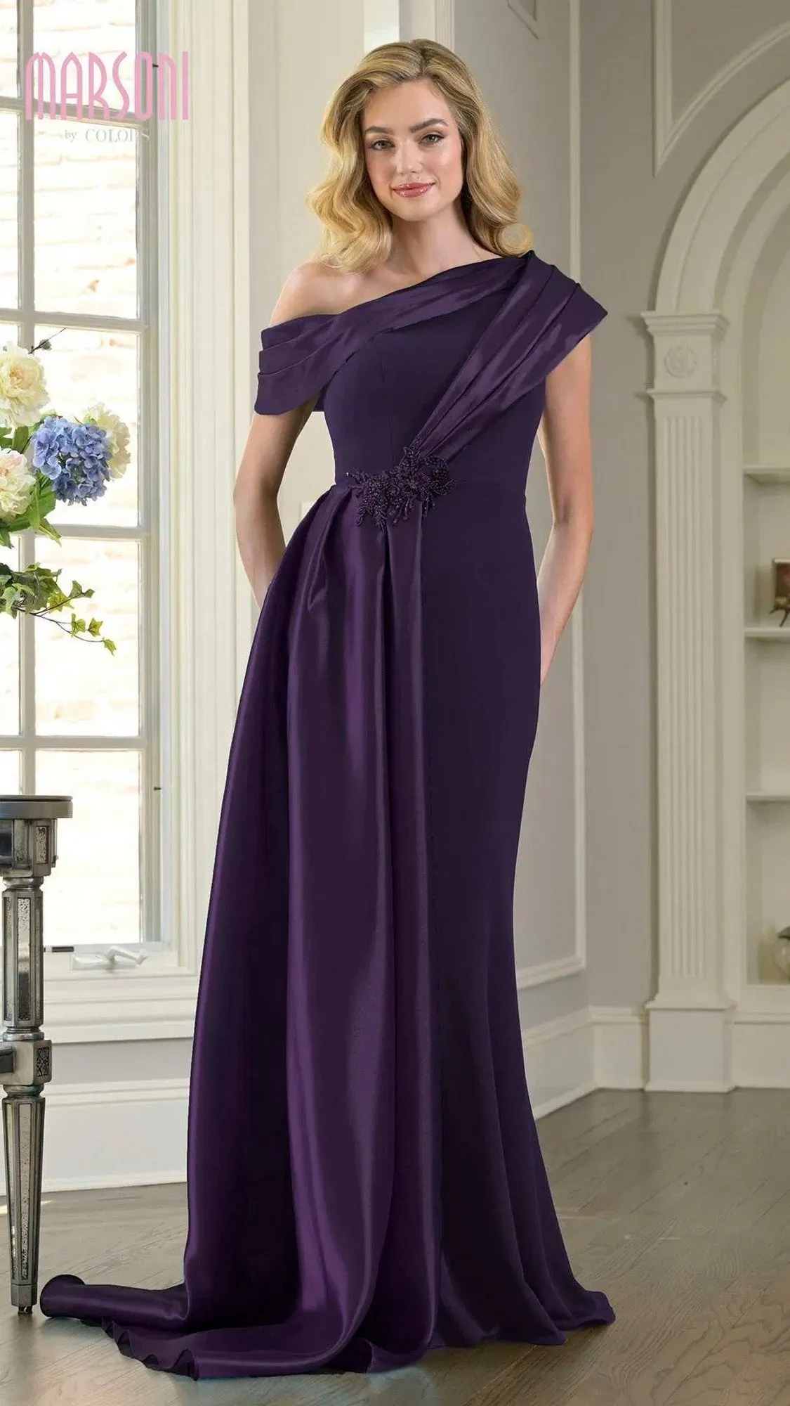 Long Formal Dress: Marsoni M346 sold by PromGirl