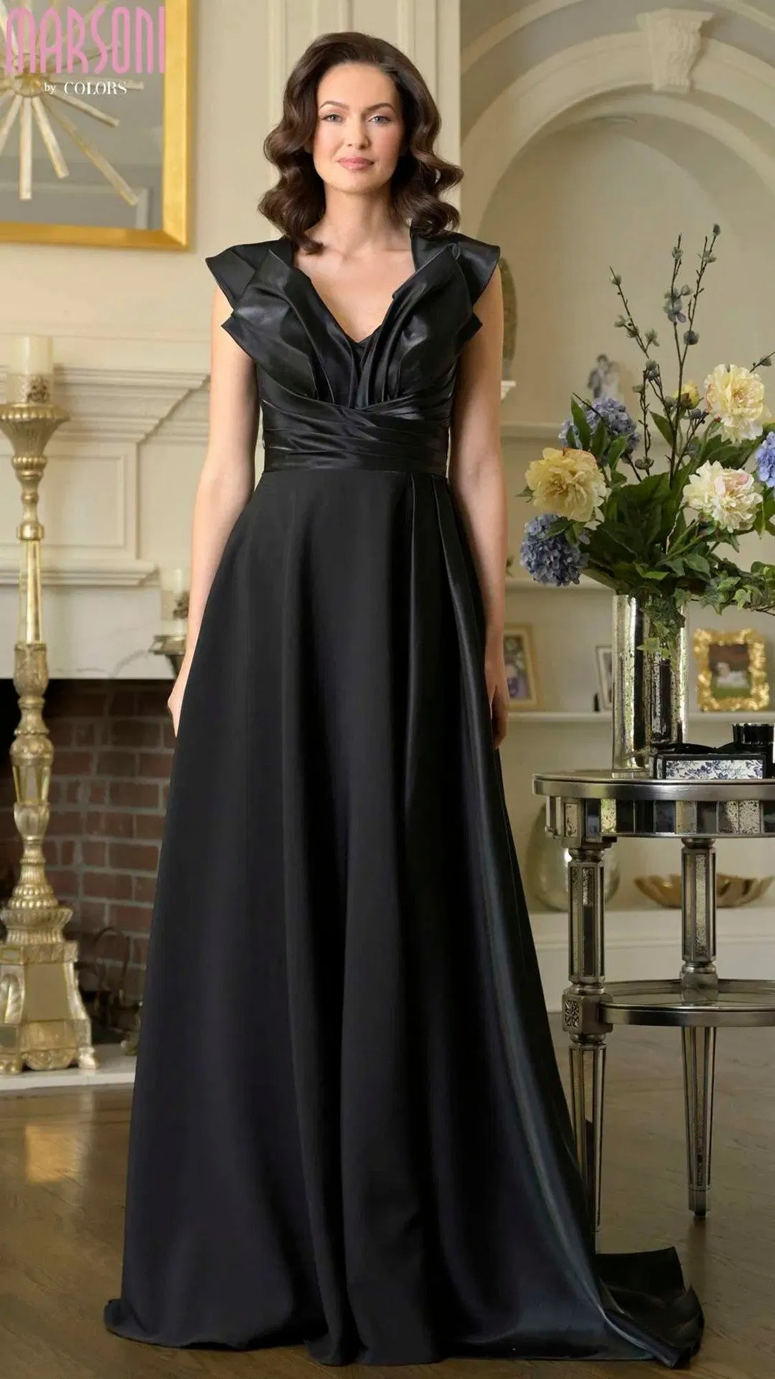 Long Formal Dress: Marsoni M345 sold by PromGirl product image thumbnail 3