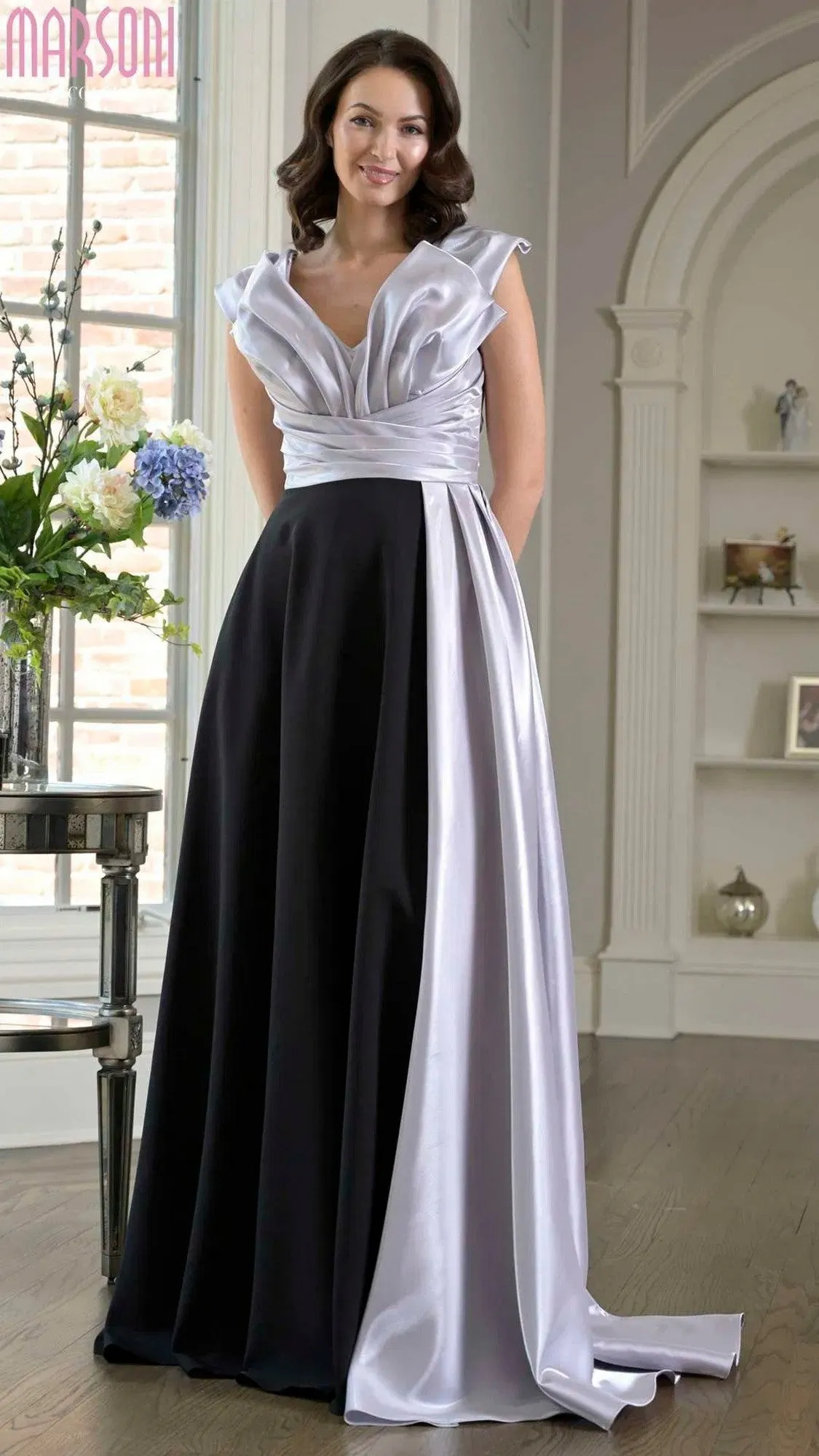 Long Formal Dress: Marsoni M345 sold by PromGirl