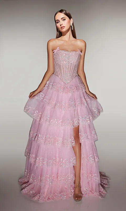 Long Prom Dress: Alyce 62191 sold by PromGirl