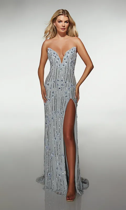 Long Prom Dress: Alyce 62086 sold by PromGirl