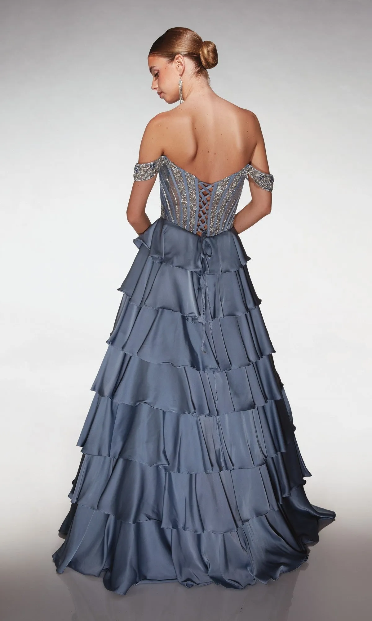 Long Prom Dress: Alyce 62035 sold by PromGirl product image thumbnail 2