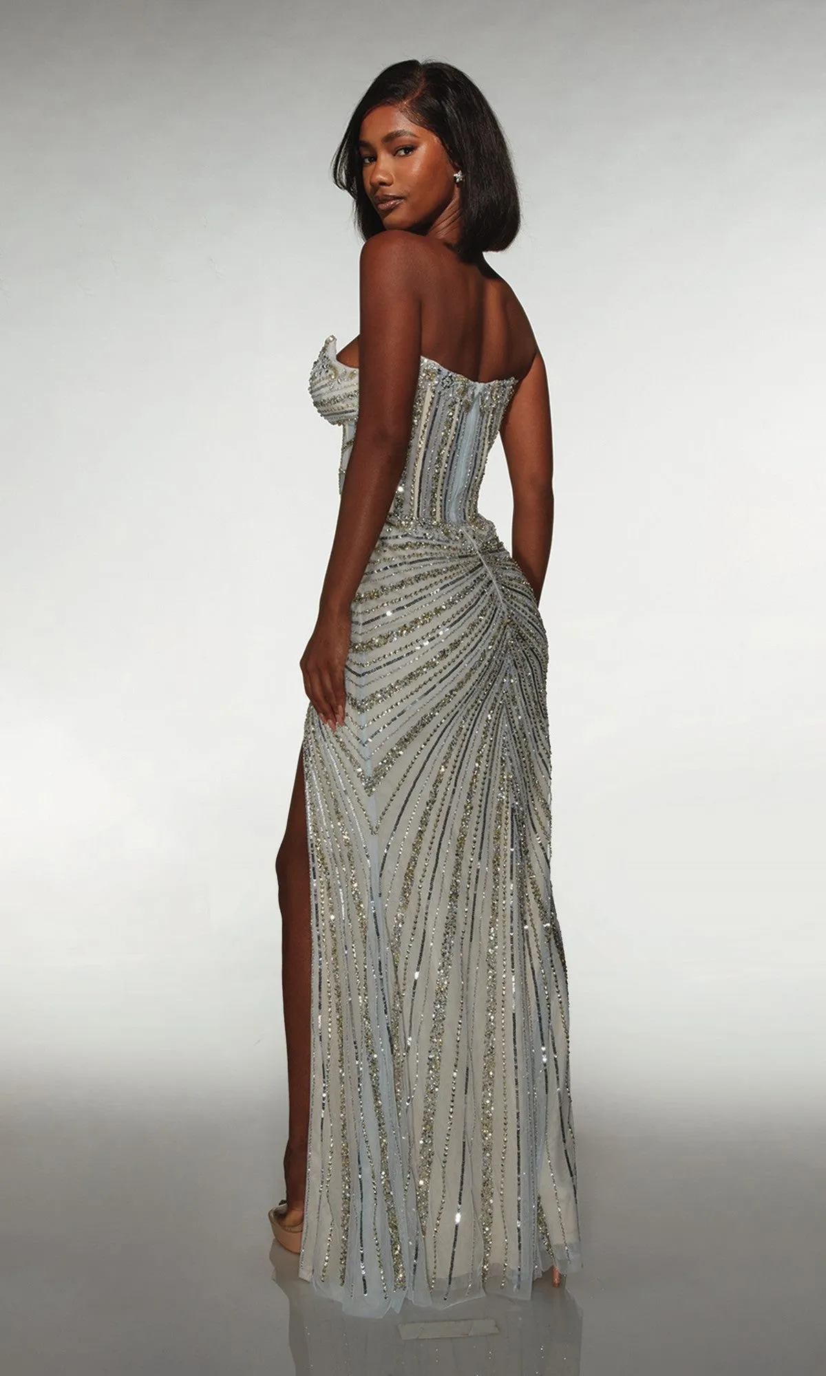 Long Prom Dress: Alyce 62167 sold by PromGirl product image thumbnail 2