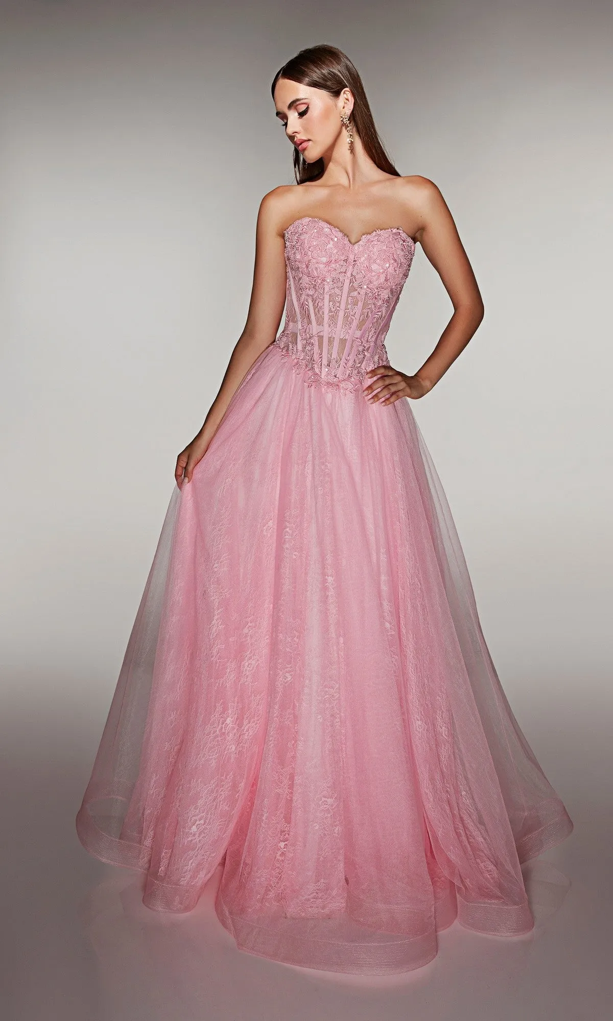 Long Prom Dress: Alyce 61984 sold by PromGirl product image thumbnail 5