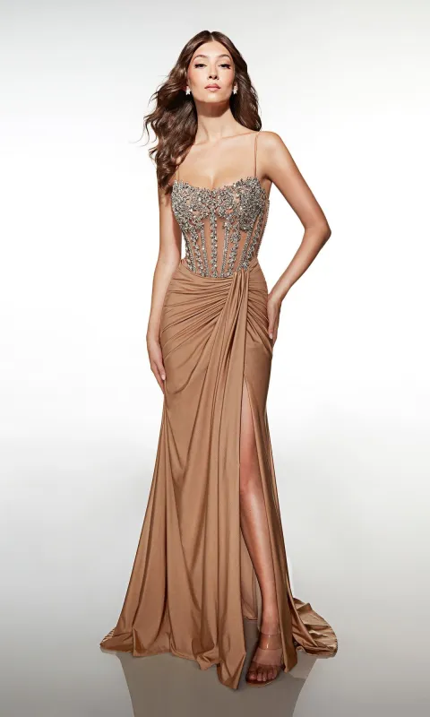 Long Prom Dress: Alyce 62123 sold by PromGirl