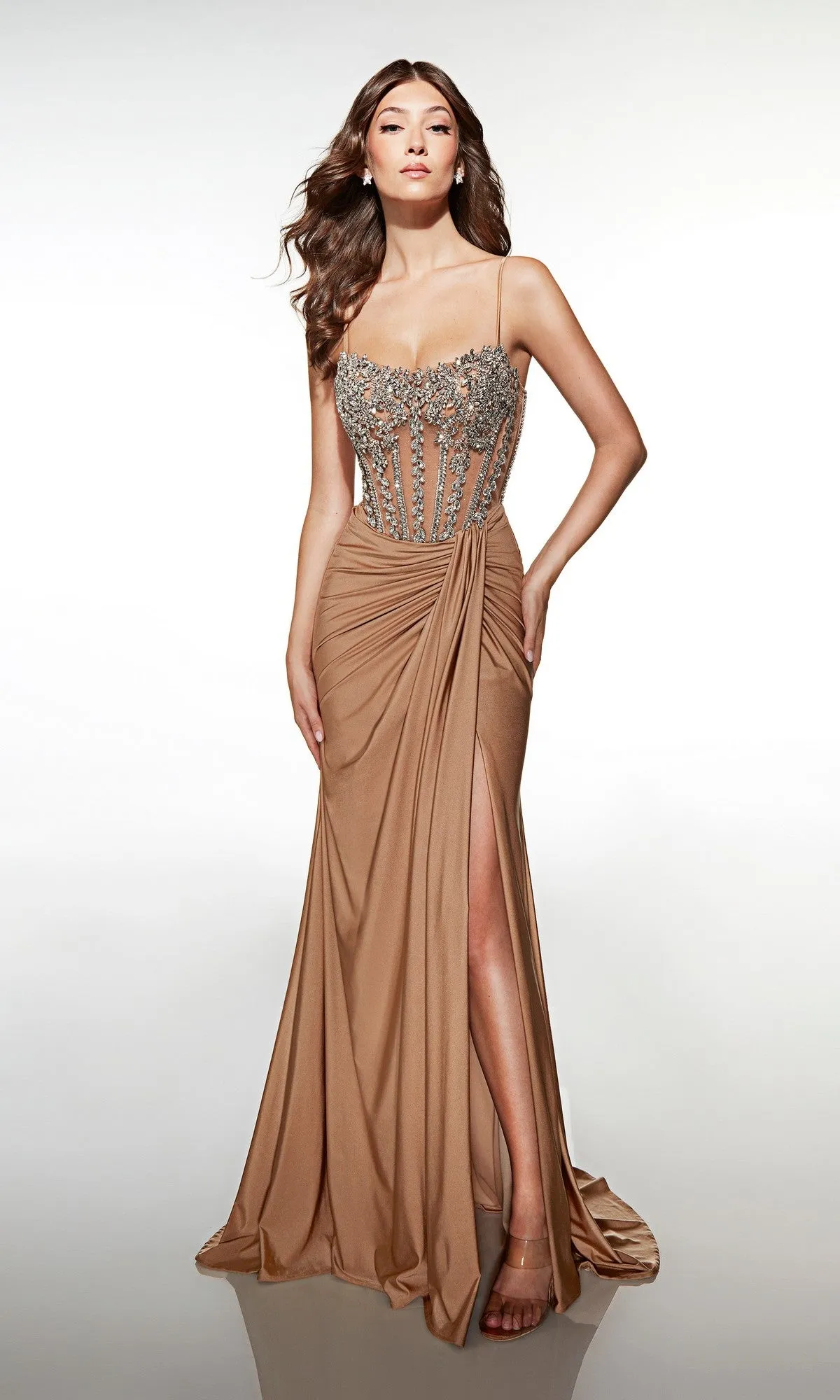 Long Prom Dress: Alyce 62123 sold by PromGirl